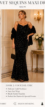 Load image into Gallery viewer, Starlight Elegance Maxi Dress