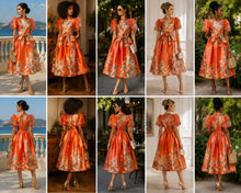 Load image into Gallery viewer, Crowned Luxe Statement MidiDress