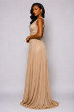 Load image into Gallery viewer, Crowned Radiance Cross-Back Gown