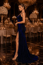 Load image into Gallery viewer, Glitter Princess Maxi Dress