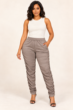 Load image into Gallery viewer, Crowned Casual Luxe Stacked Joggers