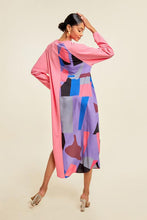 Load image into Gallery viewer, Crowned Geometric Asymmetrical Dress