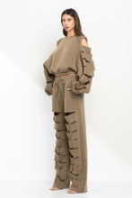 Load image into Gallery viewer, Cut Out Sleeve Fleece Sweatshirt
