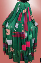 Load image into Gallery viewer, Crowned Statement Belted Maxi Dress
