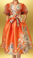 Load image into Gallery viewer, Crowned Luxe Statement MidiDress
