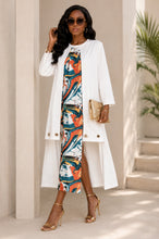 Load image into Gallery viewer, Crowned Asymmetrical Statement Dress
