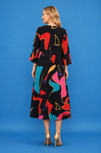 Load image into Gallery viewer, Crowned Abstract Statement Dress
