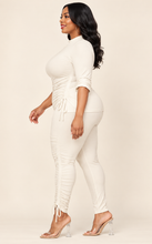 Load image into Gallery viewer, Crowned Curve Appeal Ruched Two-Piece Set
