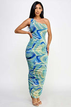 Load image into Gallery viewer, Wave Print Dress
