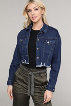 Load image into Gallery viewer, Chel's Dark Wash Jacket
