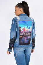 Load image into Gallery viewer, Chel's New York Denim Jacket
