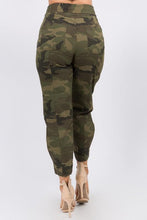 Load image into Gallery viewer, Chel's Camo Olive  Joggers
