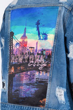 Load image into Gallery viewer, Chel's New York Denim Jacket
