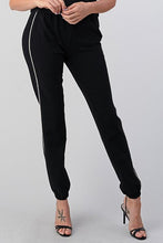 Load image into Gallery viewer, Rhinestone Side Joggers
