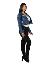 Load image into Gallery viewer, Chel's Rigid  Jean Jacket
