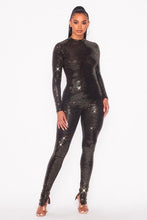Load image into Gallery viewer, Chel's Mock Neck Long Sleeve  Legging Set
