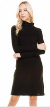 Load image into Gallery viewer, Chel's Basic Turtle-Neck Dress
